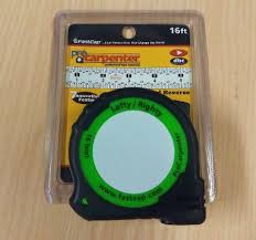 Standard reverse features standard measurements that are readable when the tape is extended from either the right or left hand. Fastcap Lefty 16 Feet Righty Tape Measure Measuring Layout Tools Universitasfundacion Home Garden