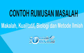 Rumusan masalah tentang obatan terlarang. Contoh Rumusan Masalah Makalah Kualitatif Biologi Dan Metode Ilmiah