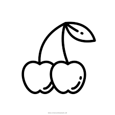 Dogs love to chew on bones, run and fetch balls, and find more time to play! Cherry Coloring Page Ultra Coloring Pages