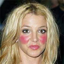 Resultado de imagem para piores maquiagens