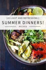 I believe both in summer and in the summer are correct usages. Cooling Recipes For Hot Summer Days Feasting At Home