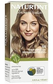 Amazon.com : Naturtint 8N Wheat Germ Blonde Permanent Hair Color (Pack of  1), Ammonia Free, Vegan, Cruelty Free, up to 100% Gray Coverage, Long  Lasting Results (Packaging may vary) : Chemical Hair
