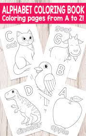 Abc coloring pages for preschoolers: Easy Peasy Alphabet Coloring Book Abc Coloring Pages Easy Peasy And Fun