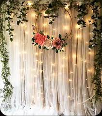 Engagement party flower wall decor. 35 Best Wedding House Decoration Ideas Home Wedding Decorations Home Wedding Engagement Decorations