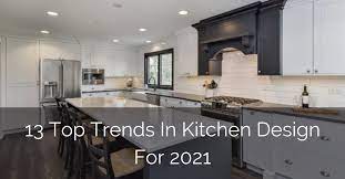 The average kitchen remodel costs about $20,000 and takes several weeks (or even months) to complete, so renovating every time here are the kitchen design trends we predict to dominate in the coming year. 13 Top Trends In Kitchen Design For 2021 Home Remodeling Contractors Sebring Design Build