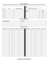 _____ daily assignment sheet date: What Is A Flow Sheet In Nursing