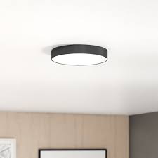 A bold and modern display of simple geometry and seamless design, the bloc led wall light is a welcomed addition to both indoor and outdoor spaces. Zipcode Design Warrenton 1 Light Simple Circle Led Flush Mount Reviews Wayfair