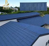 0.4 mm Light Weight Metal Roofing Sheets with Low Price Household Stone  Coated Metal Roof Tiles