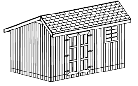 As you've seen, some roof styles may be better suited for a drier climate, but most will withstand a blizzard with a foot or two of snow. 10x20 Saltbox Holz Aufbewahrung Gartenhaus Plane 26 Stile Giebel Gambrel 8 12 16 Ebay
