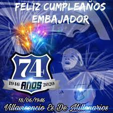 Volver a la noticia tottenham, bayern munich, everton y otros equipos de talla mundial, felicitan a millonarios en su cumpleaños 75. 74 Anos De Un Sentimiento Que Barra Azul Villavicencio Facebook