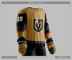 The vegas golden knights unveil new jerseys at city national arena friday, oct. Vegas Golden Knights Concepts Icethetics Co