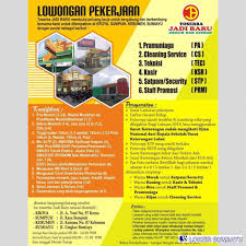 Lowongan Kerja Toserba Jadi Baru Bumiayu Sumpiuh Kroya Kebumen Loker