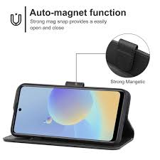 Leather Phone Case For BLU G71+(Black ...