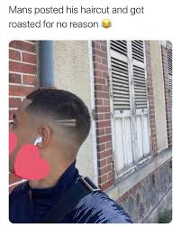 This guy's haircut has become a hilarious meme and we're laughing so. Man Posted His Haircut And Got Roasted For No Reason Insane Roast Infogag
