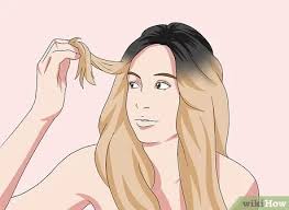If your natural hair color is dark brown or black, it's a hassle to keep your hair blonde, because roots show up way too quickly. How To Darken Roots 15 Steps With Pictures Wikihow