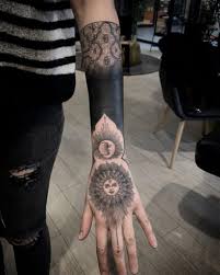 A simple looking celestial pair. Top 35 Best Sun And Moon Tattoos 2021 Inspiration Guide