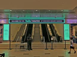 hulu theater at madison square garden on broadway in nyc