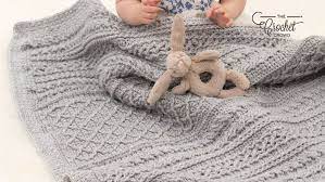 Crochet blue baby blanket / beginner friendly tutorial. Crochet Cable Your Love Baby Blanket Pattern The Crochet Crowd