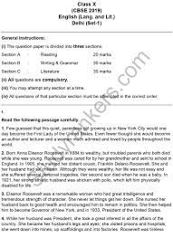Cbse class 10 english question paper 2019 how to get 80 out of 80 in english cbse board english question paper. Cbse Previous Year Question Paper Class 10 English 2019
