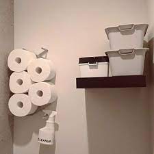 バス トイレ 10000人の暮らし 壁面収納アイデア トイレの壁 ディッシュスタンド などのインテリア実例 2018 02 03 22 33 48 roomclip ルームクリップ 収納 アイデア 壁面収納 収納