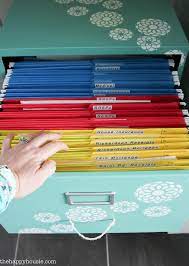 Organizing Paperwork With A Colour Coded File System The Happy Housie Organizing Paperwork Paper Clutter Organization Organizing Paperwork Filing System