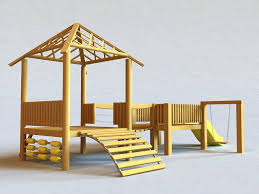 Backyard Playground Sets 3d Model 3ds Max Files Free Download Modeling 37352 On Cadnav Backyard Playground Sets Backyard Playground Playground Set