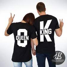 4.0 out of 5 stars 23. King Queen Shirts King And Queen T Shirts Couples Shirts King Queen Set Shirts Couple Shirts Matching Shirts Matching Couples Shirts Couple Shirts King Queen Shirts Queen Shirts