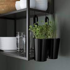 Ikea varde keukenrek värdewandregal, birke50x140 cm laatste foto is als voorbeeld zgan. Enhet Corner Kitchen Anthracite Grey Frame Ikea