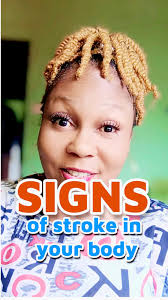 Signs of stroke before it happens