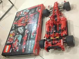 Lego racers 8674 ferrari f1 racer 1:8. Lego 8674 Racers Ferrari F1 Racer 1 8 62cm Long 100 Complete W Box 1753439910