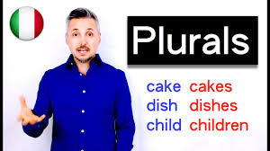 Inglese Per Italiani Plurals Buona Lezione Su Come Si Formano I Plurali Youtube