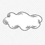 Lápiz Forma De Nube Figura De Palo Nubes De Dibujos Animados ...