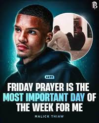 🤲❤️ Newcastle's new signing Malick Thiaw speaking about the day of Jummah:  “Friday prayer is the most important day of the week for me” يَٰٓأَيُّهَا  ٱلَّذِينَ ءَامَنُوٓاْ إِذَا نُودِىَ لِلصَّلَوٰةِ مِن يَوۡمِ