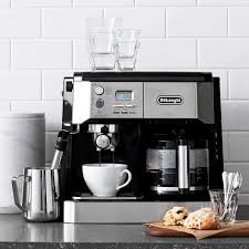 Best coffee and espresso maker combo. De Longhi All In One Combination Coffee Maker Espresso Machine Williams Sonoma