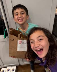 As part of CAIS FSA's beautiful annual tradition, students decorated paper  bags with personal drawings and then filled them with thoughtful care items  for the There with Care program. These care bags,