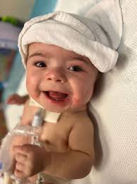 bit.ly/4fvBe65 When Barrett Brasfield grows up, his parents will have an  interesting tale to tell him about how he spent his first year. After being  born weighing just 1 lb., he spent