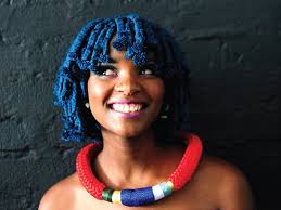 Moonchild Sanelly Google Search Moon Child Girls Be Like Blue Hair