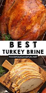 Simple Turkey Brine Recipe Oven Roasted Turkey Easy Turkey Brine Turkey Brine Recipes