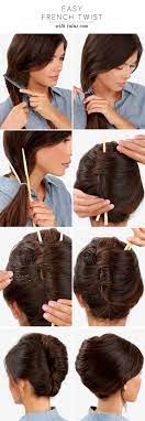 Lulus How To Easy French Twist Lulus Com Fashion Blog Hair Styles Long Hair Styles French Twist Hair