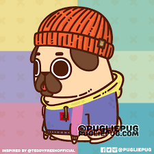 Puglie Pug Cute Kawaii Drawings Cute Pugs Kawaii Drawings