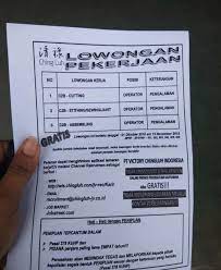 We did not find results for: Pt Victory Chingluh Indonesia Membuka Banyak Lowongan Check Disini Info Nya Serangid