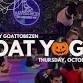 Goga: Halloween Edition Goat Yoga at Eavesdrop! event image