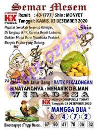 1 New Message Kode Syair Hongkong 3 Desember 2020 Forum Syair Togel Hongkong Singapura Sydney