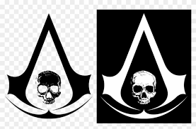 Jolly roger assassins creed iv black flag piracy in the. Assassins Creed Black Flag Skull Logo By Ervin Jacobi Assassins Creed 4 Logo Clipart 172513 Pikpng