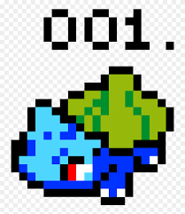 Decor for individuals · designs by top artists · wear who you are 8 Bit Pokemon Pixel Sprite Bulbasaur Pixel Art Hd Png Download 741x889 6770413 Pngfind