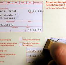 Hätte ich mit dem kreditvertrag noch zwei jahre gewartet! Krankengeld Arztliche Atteste Mussen Luckenlos Sein Welt