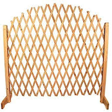 Oypla Arched Expanding Freestanding Wooden Trellis Fence Garden Screen Wooden Trellis Trellis Fence Garden In The Woods