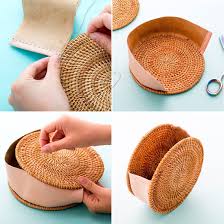 Diy That Must Have Straw Circle Bag For 25 Diy Bag Crochet Bag Diy Purse