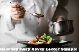 Check out our chef cover letter example and use words to help you land your dream job in this competitive download our free chef cover letter example — you can use it for inspiration, or even edit it to i have over 10 years of related work experience, as well as training from two notable, new. Best Culinary Cover Letter Example Clr