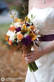 Google Image Result For Http Files Apollosites Com 4 2010 12 Purpleandorangew Wedding Flowers Fall Wedding Wedding Centerpieces